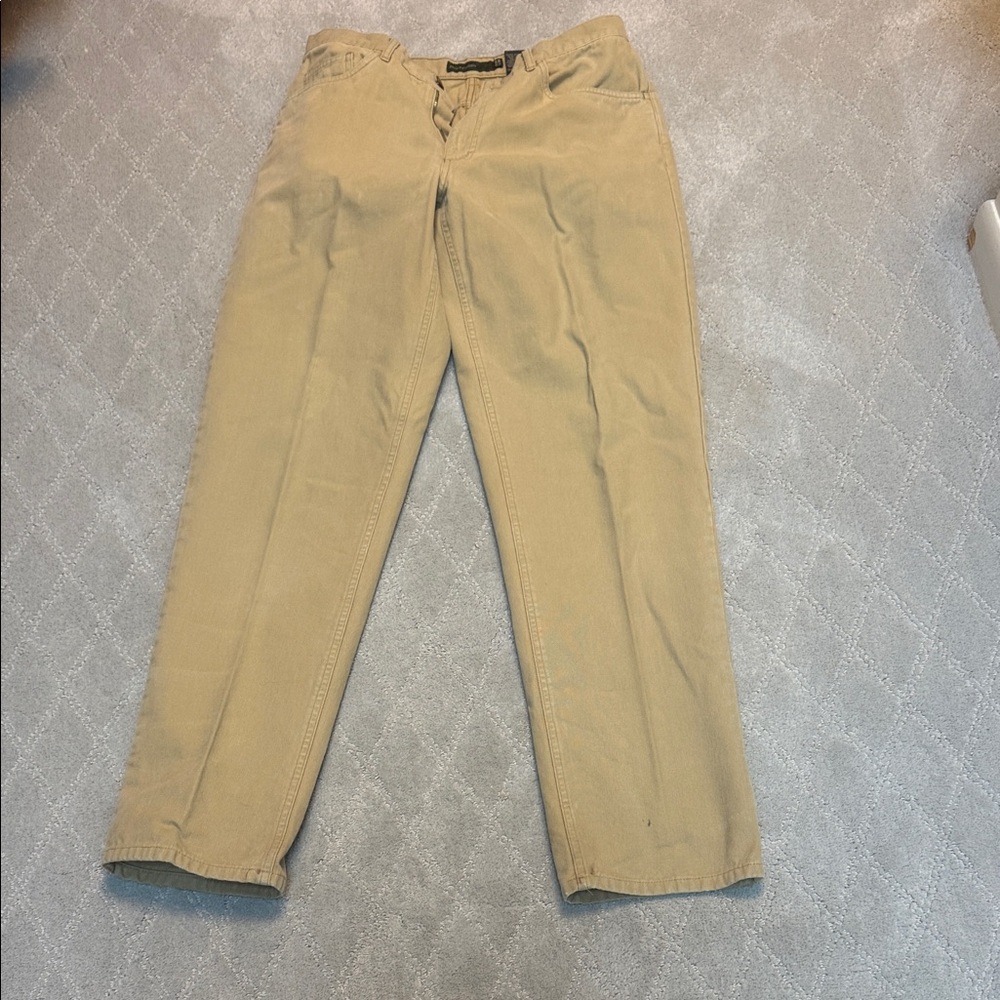 Khaki jeans